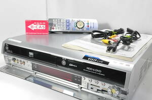 ★超絶美品★パナソニック DMR-EX250V VHS⇔DVD⇔HDD ダビOKビデオデッキ！説明書 リモ付 ダビ動作写真有♪