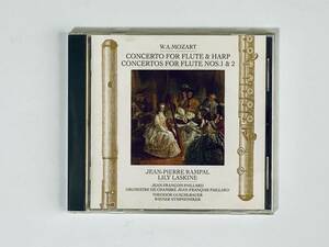 CD MOZART CONCERTO FOR FLUTE & HARP / RAMPAL モーツァルト フルートとハープのための協奏曲 ランパル Z11