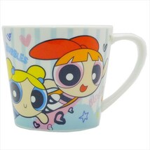 ◆パワーパフガールズ 陶器製MUG/ストライプ(427)_画像1