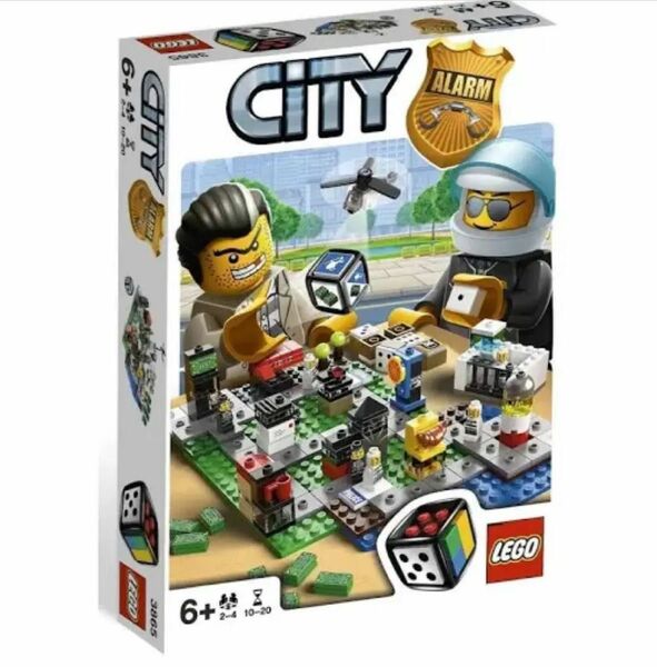 【日本未発売】LEGO 3865 games city alarm レゴスゴロク