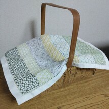 刺し子ふきん＊ホビーラホビーレ＊刺し子＊完成品＊キッチン用品＊プレゼント＊寄せ模様_画像1