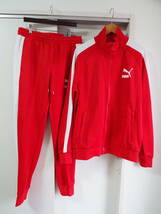 ★新品 PUMA プーマ T7 アイコニック トラック ジャケット パンツ セット M★上下セット★レッド★TRACK JACKETT TRACK PANTS★ICONIC★_画像1