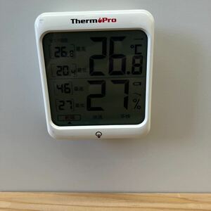 ThermoProサーモプロ 温湿度計 室内温度計デジタル 室内温度計湿度計 LCDバックライト付き 最高最低温湿度値表示