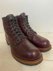 ★01/14製造年★美品★良品★REDWING レッドウィング ベックマン9011★US7.5D(25.5〜26.0) BECKMAN ブラックチェリー ブーツ 9411 