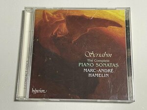 2枚組CD『マルク＝アンドレ・アムラン / スクリャービン：ピアノ・ソナタ全集』HYPERION Marc-Andre Hamelin The Complete Piano Sonatas