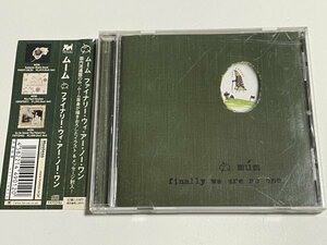 国内盤CD ムーム『ファイナリー・ウィ・アー・ノー・ワン』mum Finally We Are No One 帯つき