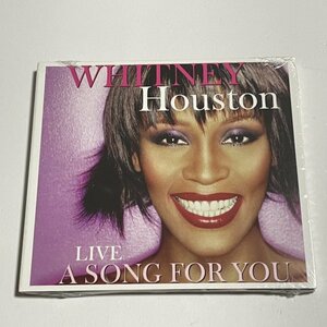 Новый неоткрытый компакт -диск Уитни Хьюстон Уитни Хьюстон "Live a Song For You" 1991 Live