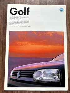 VW GOLF Ⅲ 新車カタログ