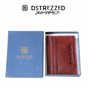 【新品箱付】オランダ発ブランド DSTREZZED ディストレス レザー 定期入れ カードケース