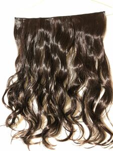  half wig ek stereo long Karl chestnut brown 233