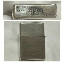 ZIPPO ジッポ STERLING SILVER 1994 スターリング シルバー 無地 オイルライタースターリングシルバー_画像1