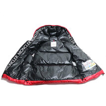 MONCLER モンクレール AGNEAUX size1 ダウンベスト レッド F20911A51C00 68950 1 メンズ 中古 美品_画像4