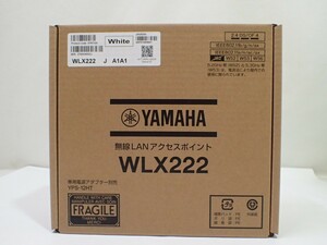 k4349 / 新品同様 未使用 YAMAHA 無線LANアクセスポイント WLX222 ホワイト PC周辺機器 回線 現状品