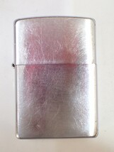 k4371 / オイル ライター Zippo 無地 シルバー たばこ 喫煙 現状品_画像1