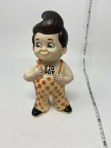 中古　1973年製 BIG BOY ビッグボーイ 約22.5センチ ヴィンテージ ソフビ バンク 貯金箱　箱無し　現状品