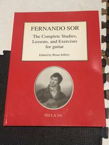 fernando sor the complete studies for guitar 教則本 ギター フェルナンド ソル 洋書 楽譜