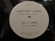 Jennifer Lopez / All I Have (M.I Club Remix) レア 音源 12 Loving You　 収録　視聴_画像1