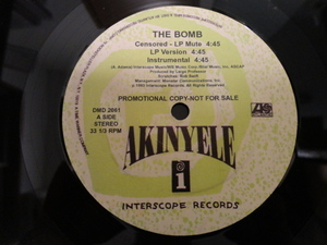 Akinyele - The Bomb 激アツファンキー HIPHOP CLASSIC 12 ハードコア・サウンド　視聴