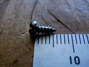 * prompt decision *90ps.@* 6 millimeter * iron. small minus circle head tree screw * DIY* old tool * antique furniture * repair * rare * all screw * cloth * screw * screw *..*