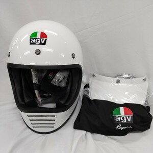 AGV エージーブイ X101 Mサイズ（57-58cm） WHITE ホワイト 8051019347657 在庫1点限り