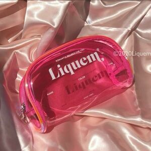 【新品・未使用】Liquem / ドームロゴポーチ/リキュエム　ピンク　最終値下げ