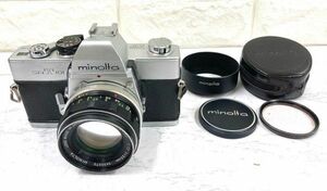 minolta ミノルタ SRT101 MC ROKKOR-PF 55mm/F＝1.7 動作未確認 カメラ レンズ 中古 fah 1J998A