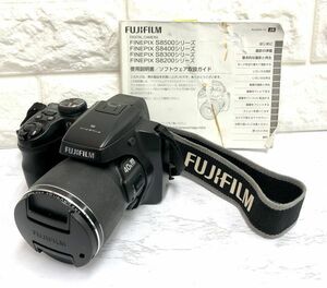 FUJIFILM 富士フィルム FINEPIX S8200 コンパクトカメラ 単三電池式 簡単操作確認済 取扱説明書付 fah 1J017S