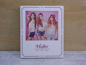 △F/859●音楽CD☆GIRLS’ GENERATION-TTS☆Holler☆2ND MINI ALBUM☆輸入盤☆中古品