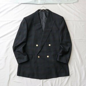 良品 DAKS ジャケット 大きいサイズ 長袖 メンズファッション 102 BB 6（XL～XXL） ダックス アウター フォーマル スーツ チェック A01391