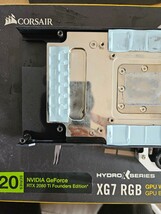 RTX 2080 TI Waterblock 水冷冷却ウォーターブロック_画像4