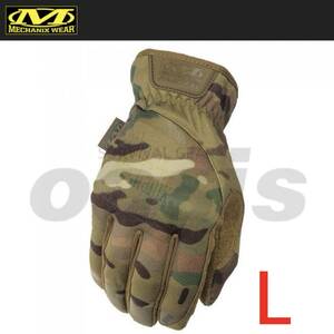 メカニックス グローブ MechanixWear サイズL マルチカム FastFit Glove ファストフィットグローブ FFTAB-78 国内正規品 実物 メカニクス