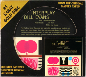 (GOLD CD) Bill Evans Quintet 『Interplay』 輸入盤 GZS-1102 DCC Compact Classics ビル・エヴァンス インタープレイ