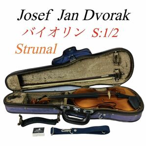 Josef Jan Dvorak (J.J.ドボルザーク) ハンドクラフト by strunal チェコ ルビ 弦楽器 バイオリン 1/2サイズ 弓:SUGITO (杉藤楽弓社)