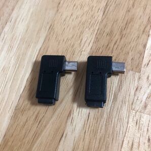 USB L字アダプタ　2点セット