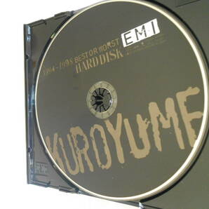 CD KUROYUME 黒夢 1994-1998 BEST OR WORST EMI  ２枚組ベスト 缶バッジ付の画像4