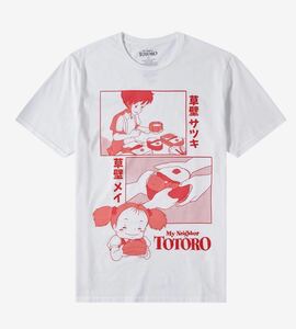 スタジオジブリ　となりのトトロ　さつき＆メイ　Tシャツ　Lサイズ　（Ｓ、Ｍ、ＸＬは取り寄せ）