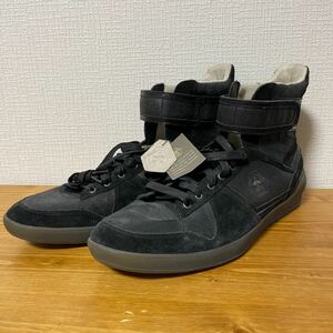 1-156 PUMA プーマ ハイカットスニーカー スエード ブラック 12USレトロ 