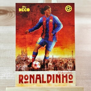 ロナウジーニョ 2023-24 Topps Deco Ronaldinho Artistry FC Barcelona インサート