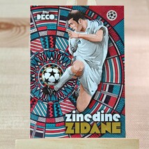 ジネディーヌ・ジダン 2023-24 Topps Deco Zinedine Zidane Artistry Real Madrid インサート_画像1