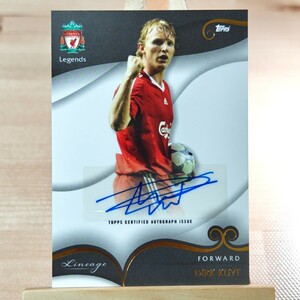 ディルク・カイト 2022-23 Topps Liverpool Lineage Dirk Kuyt Autograph Auto 直筆サインカード