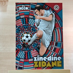 ジネディーヌ・ジダン 2023-24 Topps Deco Zinedine Zidane Artistry Real Madrid インサート