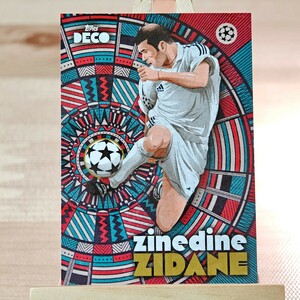 ジネディーヌ・ジダン 2023-24 Topps Deco Zinedine Zidane Artistry Real Madrid インサート