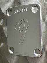 フェンダーネックプレート1966-67 Fender neck plate_画像2