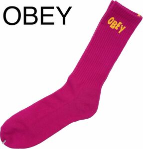 OBEY Jumbled Mens Crew Socks オベイ ハイソックスobey