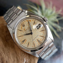 ロレックス 5700 エアキングデイト スーパープレシジョン 1960年 SS リベットブレス メンズ 腕時計 ROLEX アンティーク OH済1年保証_画像1