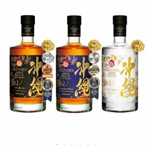 沖縄 ISLAND BLUE 飲みくらべ3本セット 2024 限定紅型ラベル