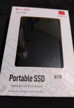 ポータブルSSD ハードディスク USB3.1 外付けSSD ジャンク品_画像3