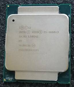 Intel Xeon E5-1650 v3　動作確認済