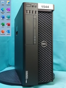 初期保証 オフィス付 クリエーターPC Quadro M4000 Xeon E5-2690v4（i7-11700相当）64GB SSD1TB HDD1TB DVD WiFi Win11 DELL T5810 A-1544