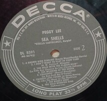 ◇Original◇USA◇MONO◇PEGGY LEE◇DECCA RECORDS DL-8591◇ SEA SHELLS　／　貝殻 ◇_画像5